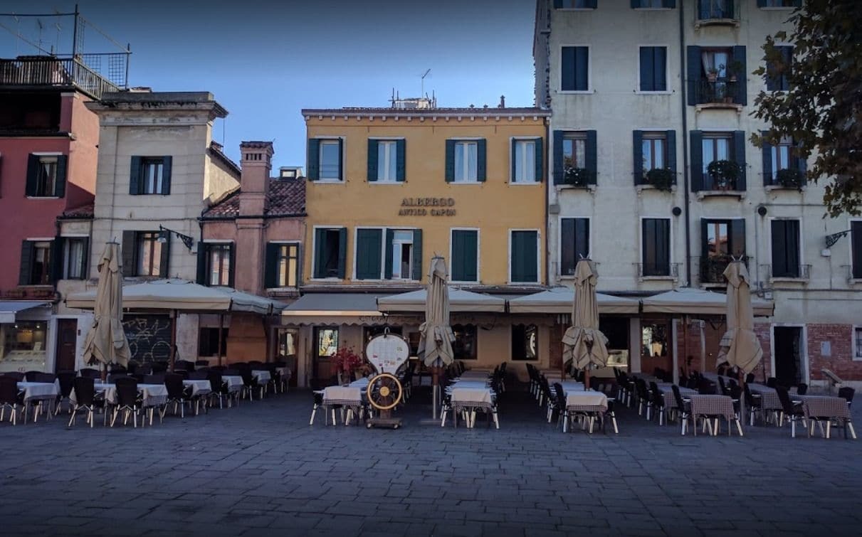 Hotel Antico Capon Venedig Exteriör bild